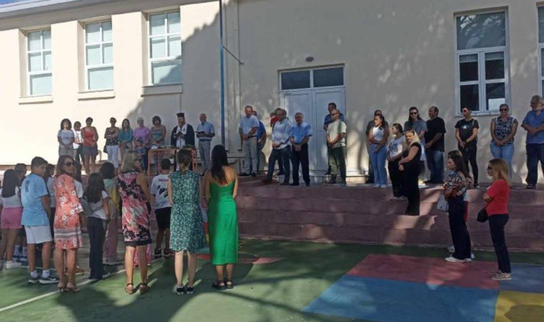 Τελετή Αγιασμού των σχολικών Μονάδων του Δήμου Καντάνου - Σελίνου