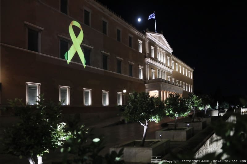 Βουλή φωταγώγηση