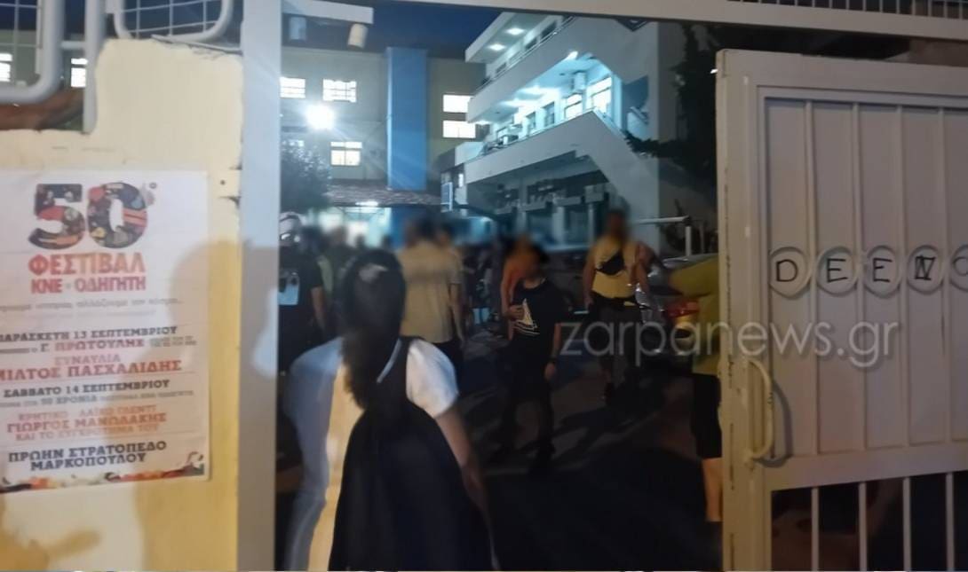 Χανιά: Μαχαιρώματα έξω από σχολείο - Τραυματίστηκε ένας μαθητής