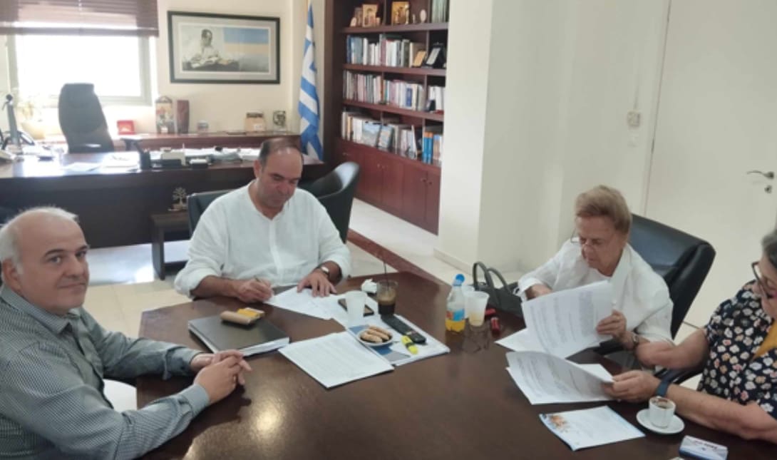 Μνημόνιο συνεργασίας ανάμεσα στο Δήμο Αρχανών - Αστερουσιών και την αλληλεγγύη Ηρακλείου