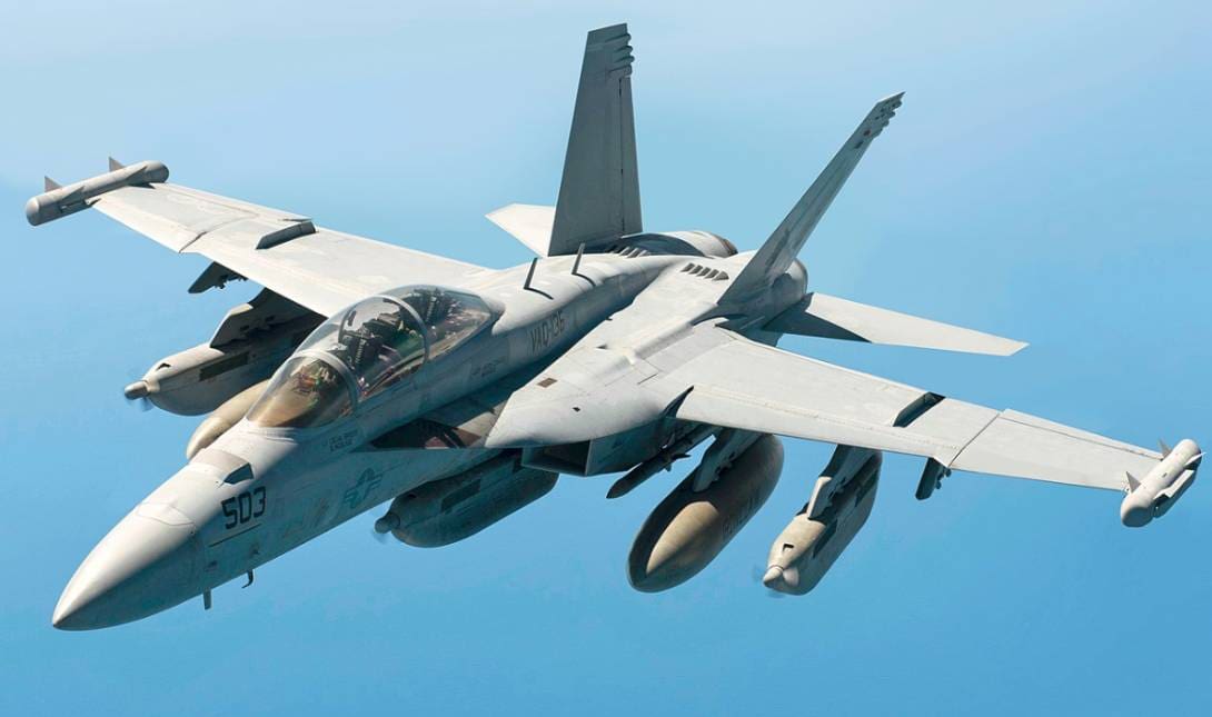 Boeing EA-18G Growler συντριβή αεροσκάφους