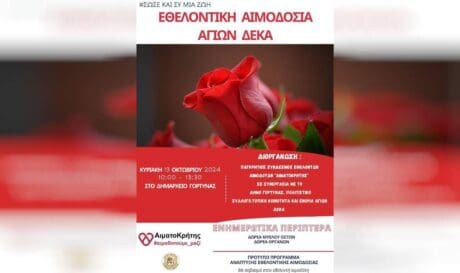 αφισα αιμοδοσια