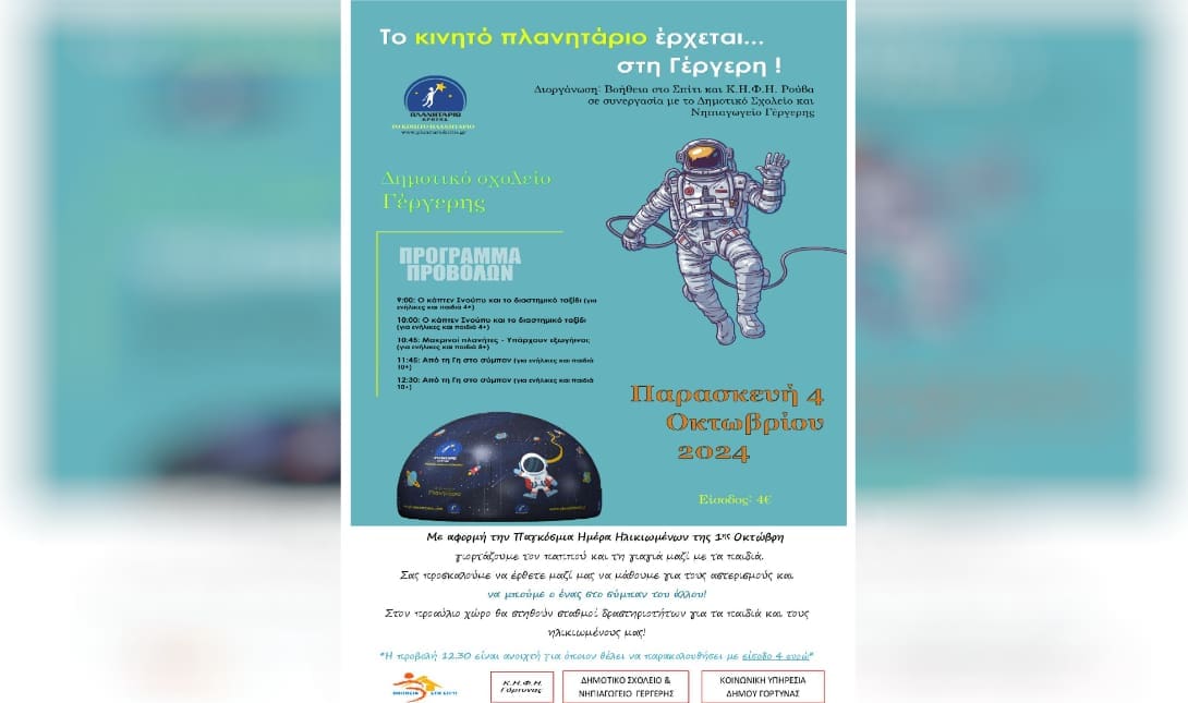 Αφισα πλανηταριο
