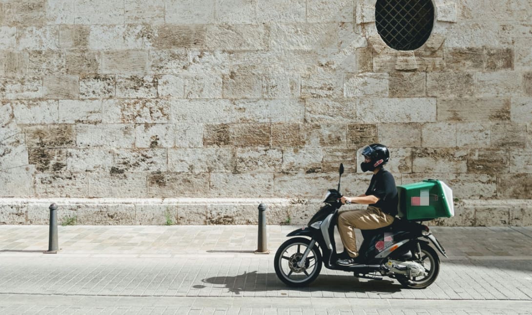 διανομέας τροχαίο