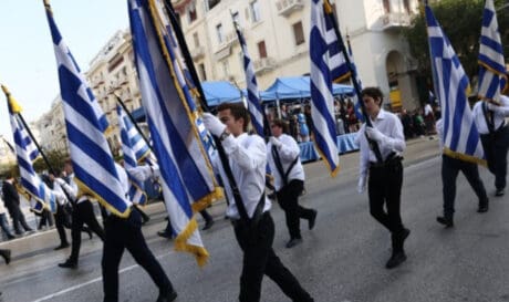 παρέλαση 28η Οκτωβρίου 25η Μαρτίου