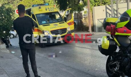 Τροχαίο ατύχημα στο Ηράκλειο