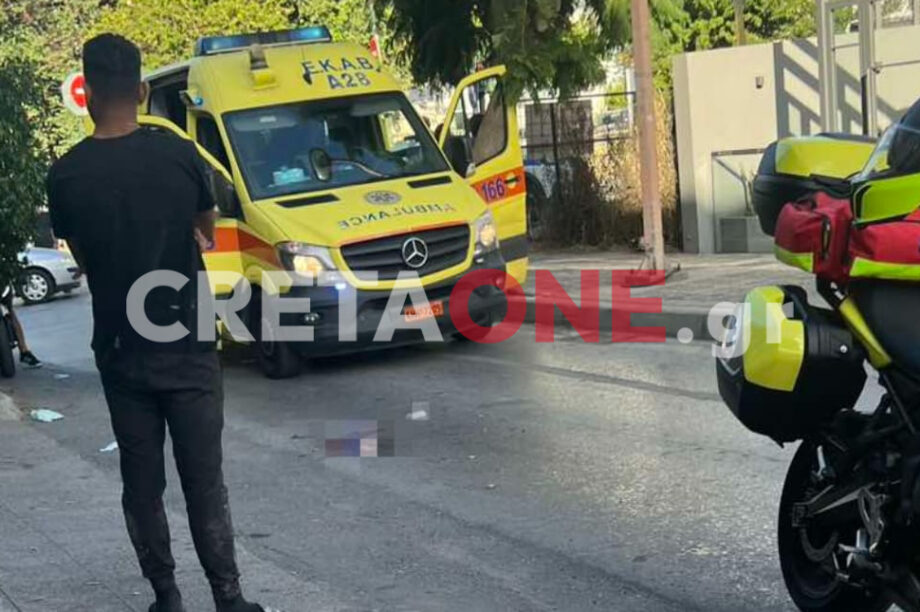 Τροχαίο ατύχημα στο Ηράκλειο