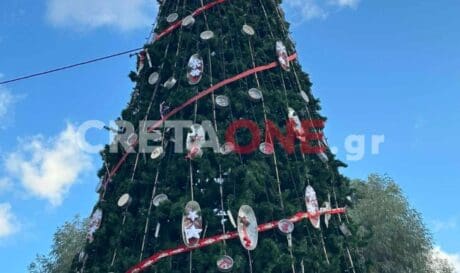 δέντρο Ηράκλειο πλατεία Ελευθερίας