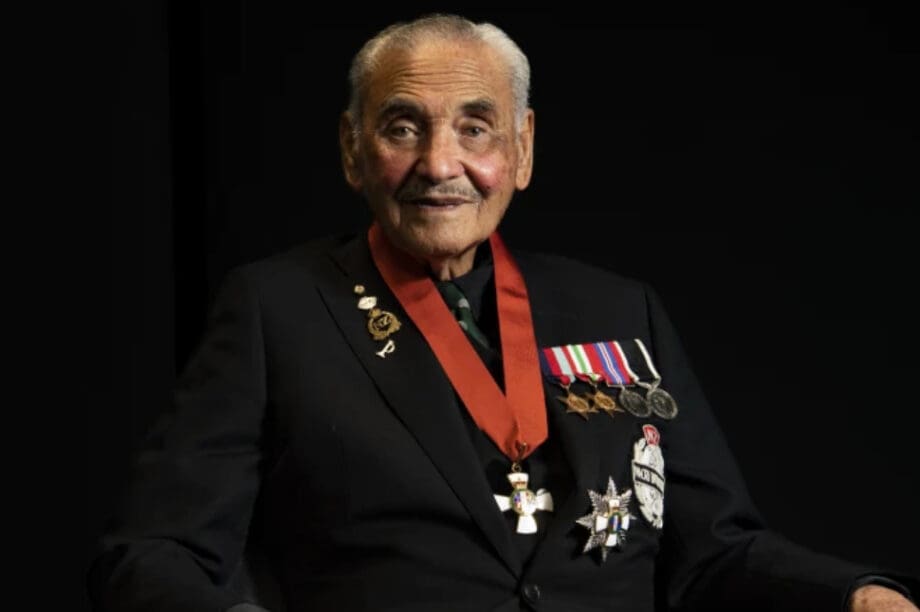 µαχητής του τάγµατος Μαορί