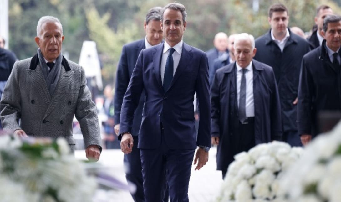 Μητσοτάκης κηδεία Μπουτάρη