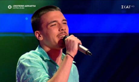 The Voice Νίκος Ρουβάς