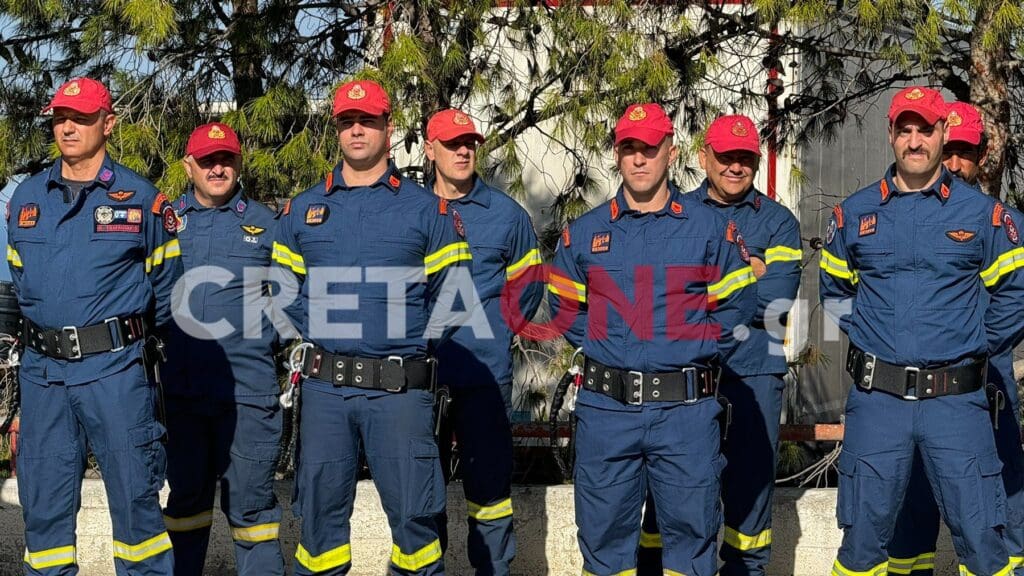 Ηράκλειο: Τίμησαν τη μνήμη των πεσόντων πυροσβεστών