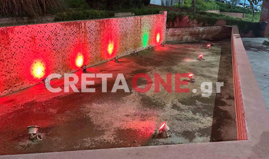 Δείτε το σιντριβάνι που από βούρκος μετατρέπεται σε... night club