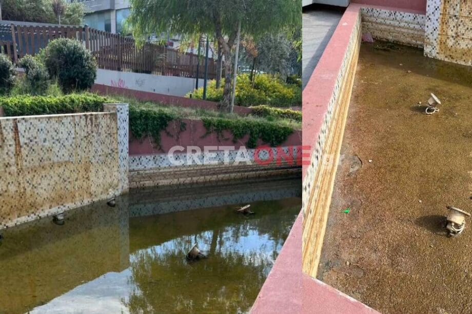 συντριβάνι πάρκο 62 Μαρτύρων