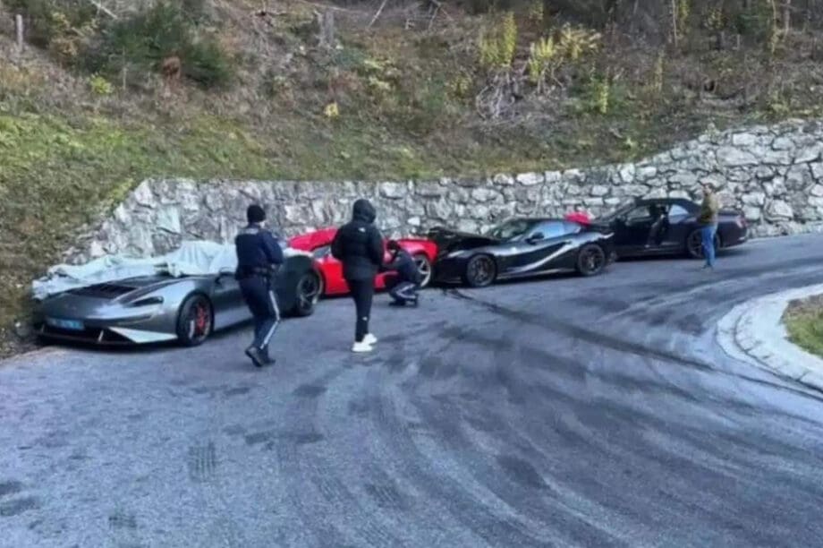 τροχαίο Ferrari