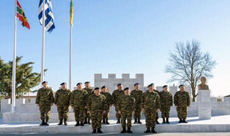 Ανταλλαγή ευχών του Αρχηγού ΓΕΣ με το προσωπικό