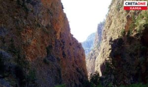 Χανιά: Κλείνει αύριο Τετάρτη 8/10 το φαράγγι της Σαμαριάς