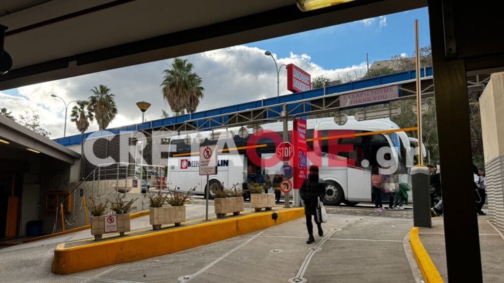 Χάος στο Ηράκλειο με την κυκλοφορία σε κεντρικό δρόμο