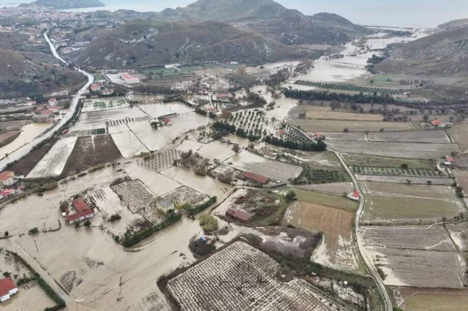 κακοκαιρία Bora Λήμνος