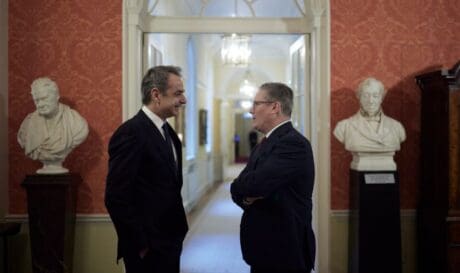 Κυριάκος Μητσοτάκης Κιρ Στάρμερ