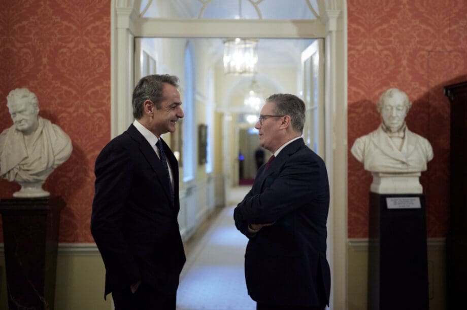 Κυριάκος Μητσοτάκης Κιρ Στάρμερ