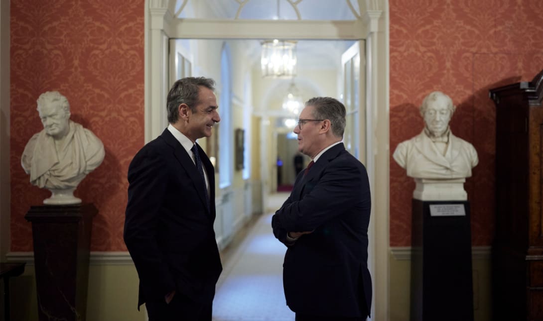 Κυριάκος Μητσοτάκης Κιρ Στάρμερ