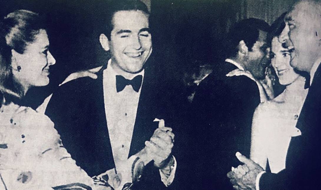 Ο χορός της Μελίνας Μερκούρη και του βασιλιά Κωνσταντίνου
