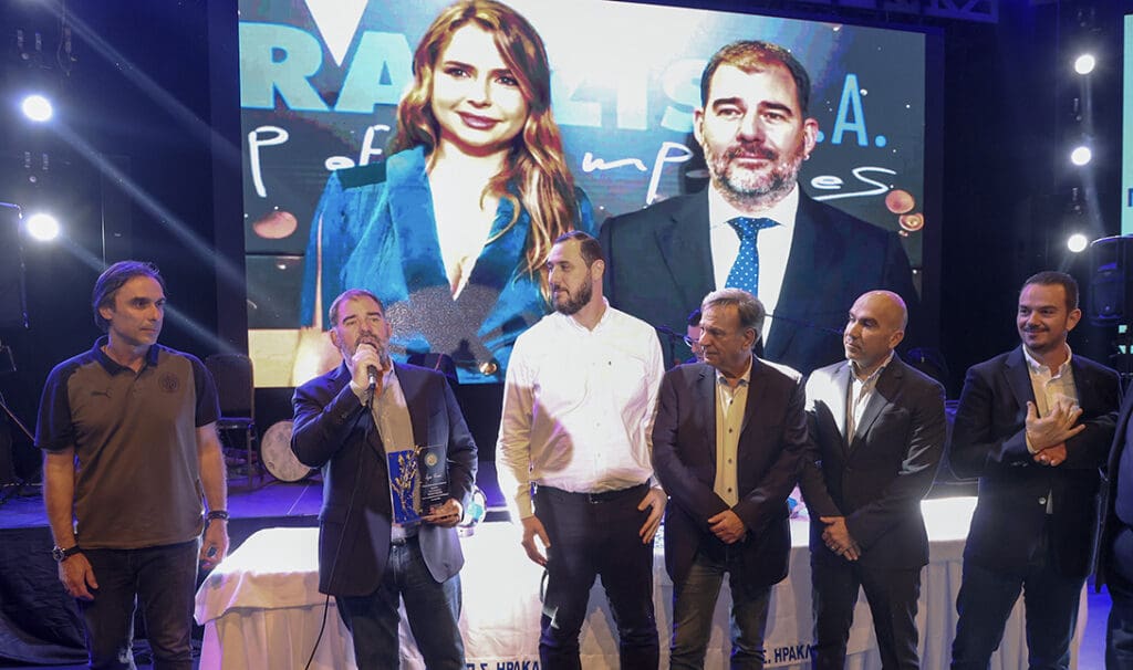 Τιμήθηκε ο Αντώνης Καράτζης για την προσφορά του στον αθλητισμό