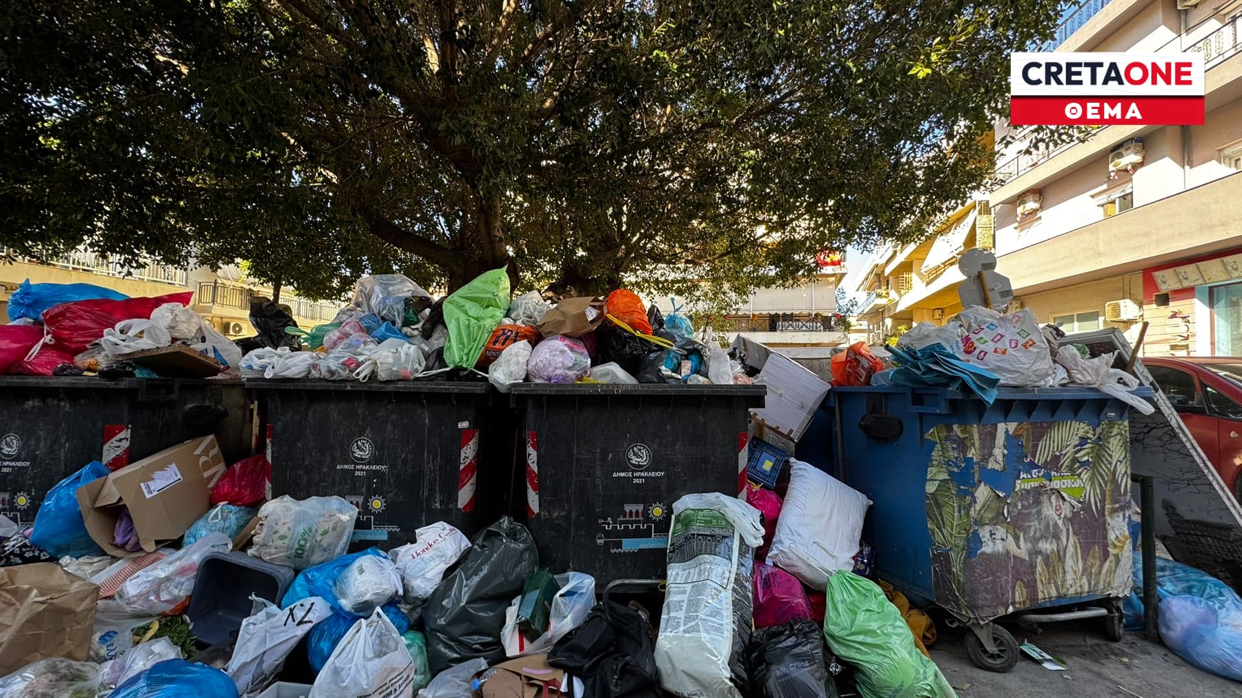 Απέραντη χωματερή το Ηράκλειο