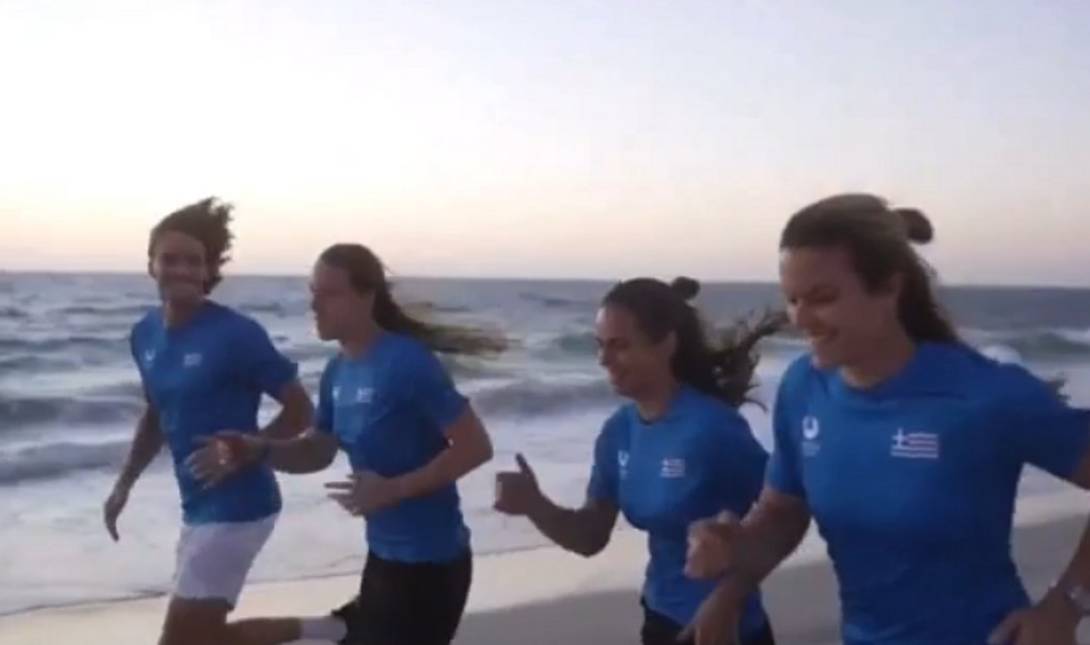 Τσιτσιπάς Σάκκαρη baywatch