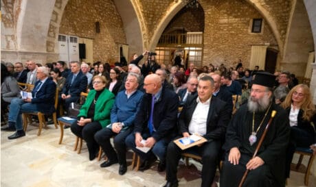 Στην τελετή απονομής βραβείων του Πανεπιστημίου ο Σταύρος Αρναουτάκης