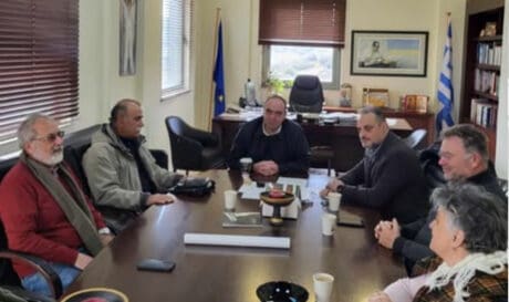 Συνάντηση Κοκοσάλη με αντιπροσώπους του Κινήματος Δημοκρατίας