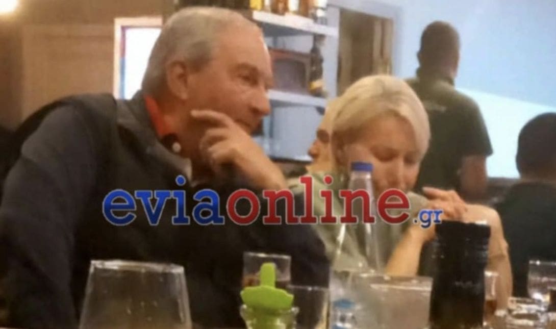 Κώστας Καραμανλής και Νατάσα Παζαΐτη