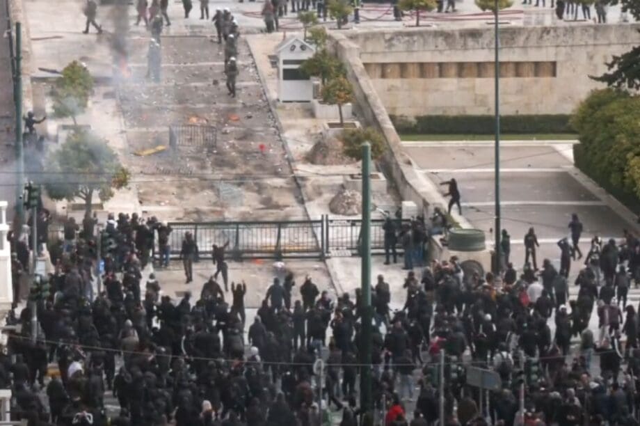 διαδηλώσεις Σύνταγμα Τέμπη