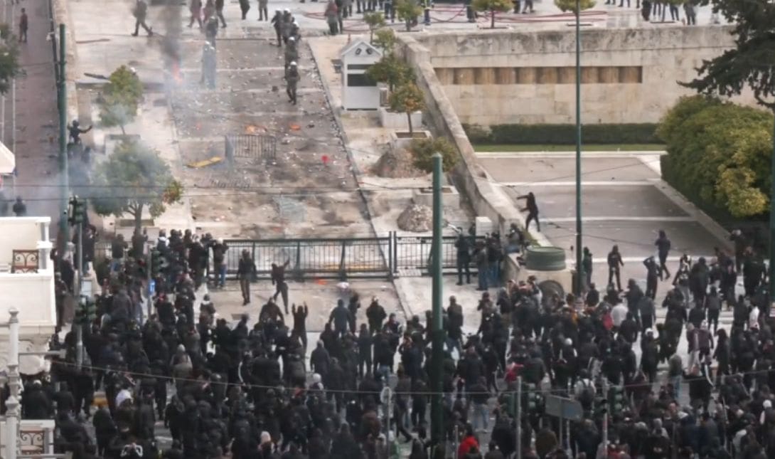 διαδηλώσεις Σύνταγμα Τέμπη