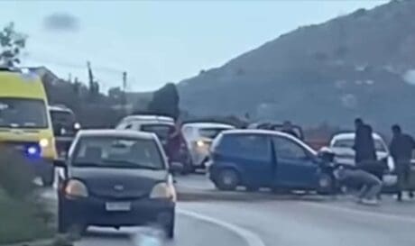 τροχαίο Ηρακλείου Μοιρών