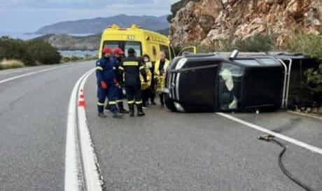 τροχαίο Παναγιά Χαρακιανή