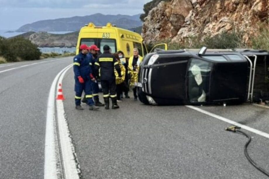 τροχαίο Παναγιά Χαρακιανή