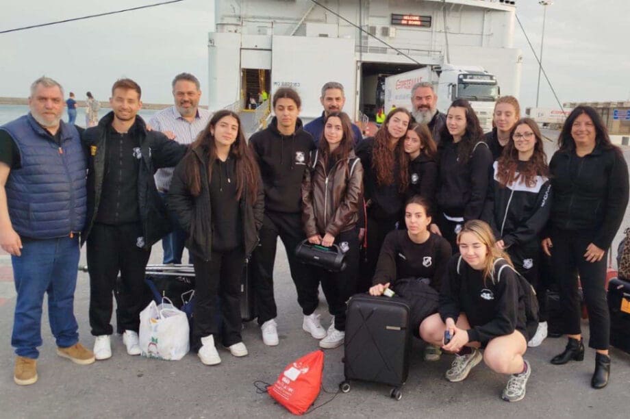ΟΦΗ Βόλεϊ: «Προεδρική» υποδοχή στις θριαμβεύτριες κοπέλες