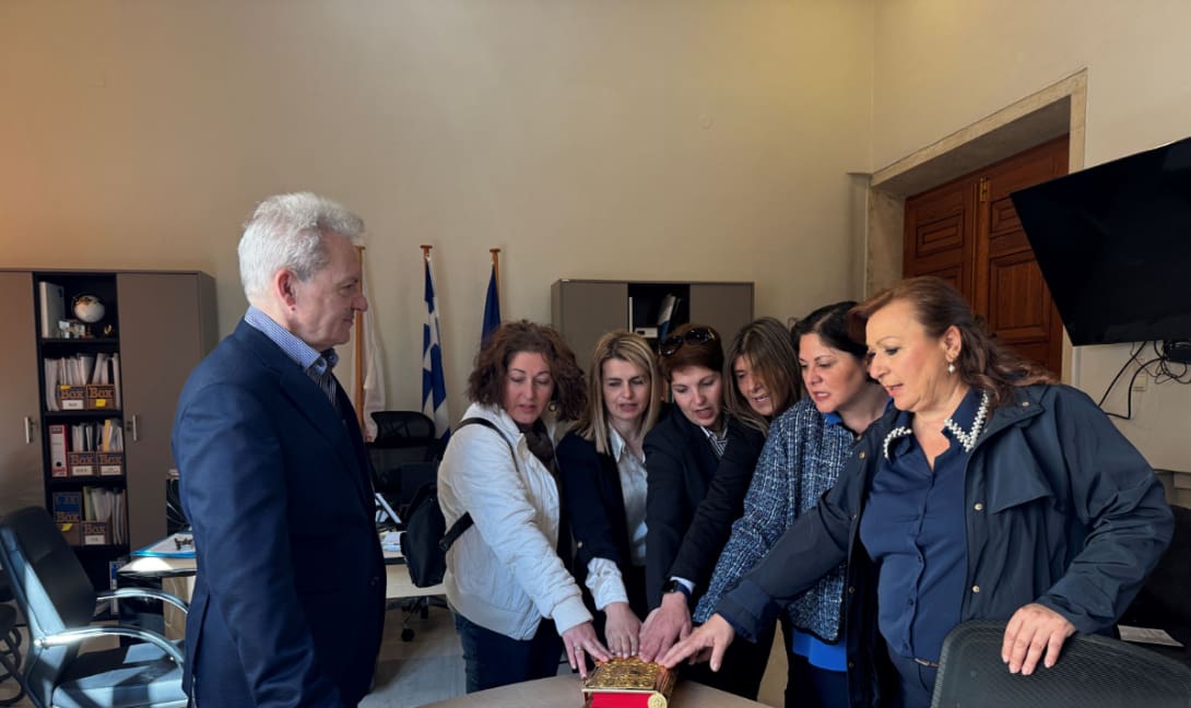 Δήμος Ηρακλείου: Ορκίστηκαν έξι νέοι υπάλληλοι οικογενειακών βοηθών