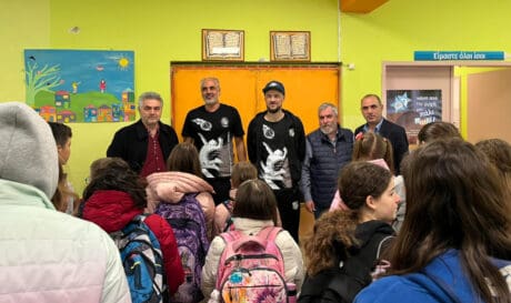 ΟΦΗ Βόλεϊ: Επίσκεψη στο 9ο Δημοτικό Σχολείο Άρτας