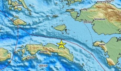 Ινδονησία: Ισχυρός σεισμός 6 Ρίχτερ