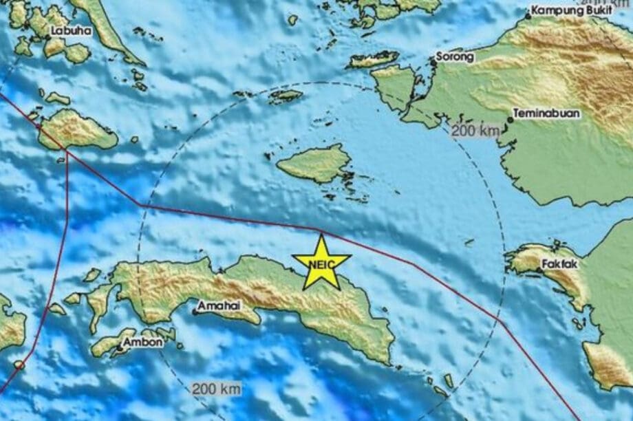 Ινδονησία: Ισχυρός σεισμός 6 Ρίχτερ