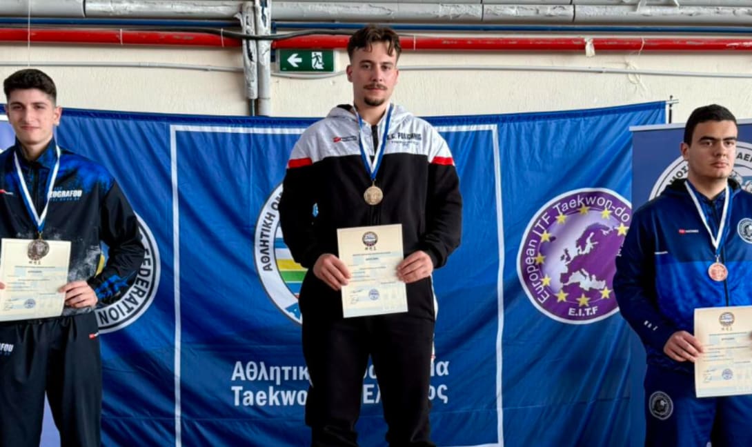 Taekwondo ITF: Πρωταθλητής Ελλάδας ο Ηρακλειώτης Ανδρέας Τζανίδης