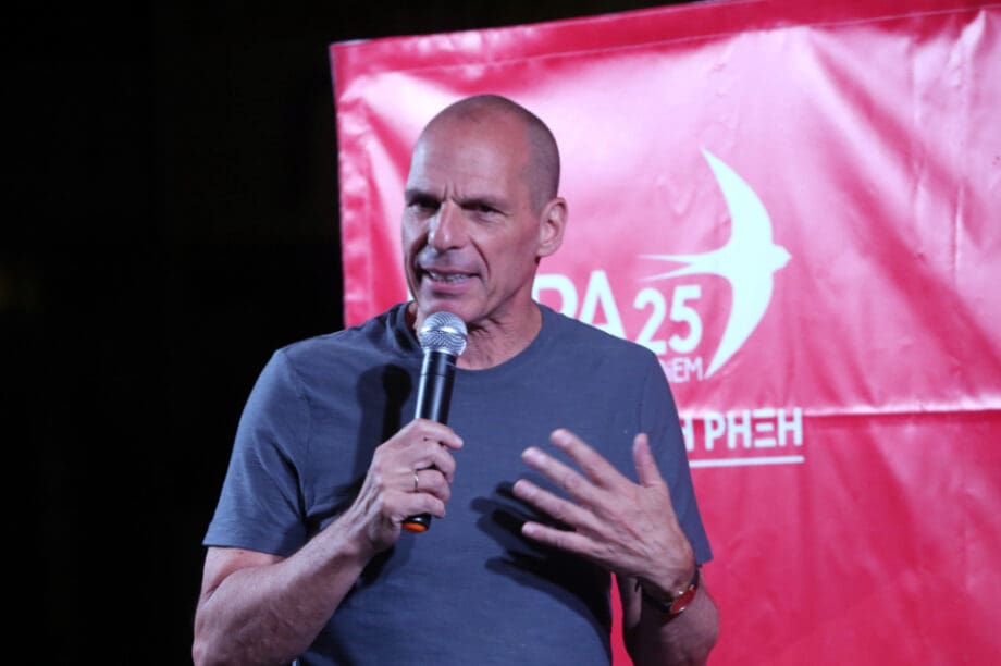 ΜΕΡΑ 25: Ομιλία Βαρουφάκη στο Ηράκλειο την Πέμπτη 13/3