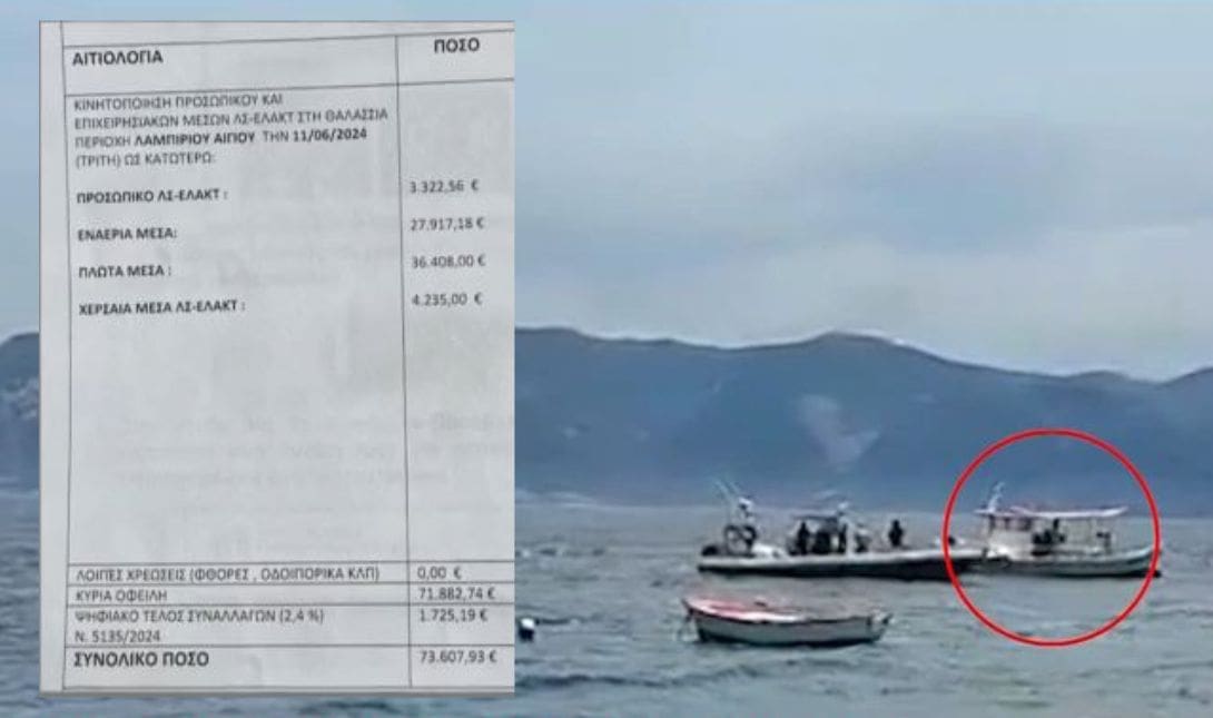 73.000 ευρώ πρόστιμο