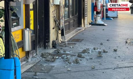 τραυματισμός Ρέθυμνο γείσο νεαρό