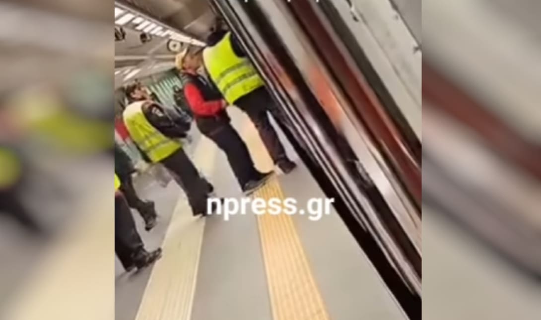 βίντεο Μετρό επιβάτης