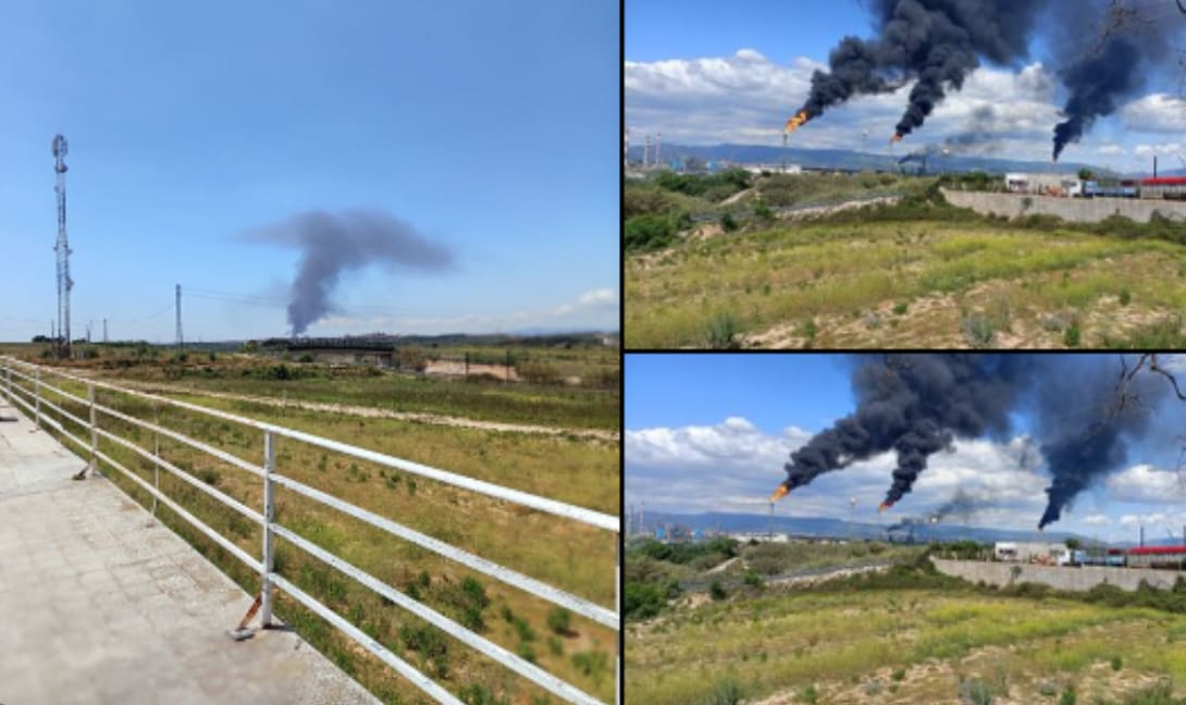 Ισπανία: Καπνοί σε διυλιστήριο