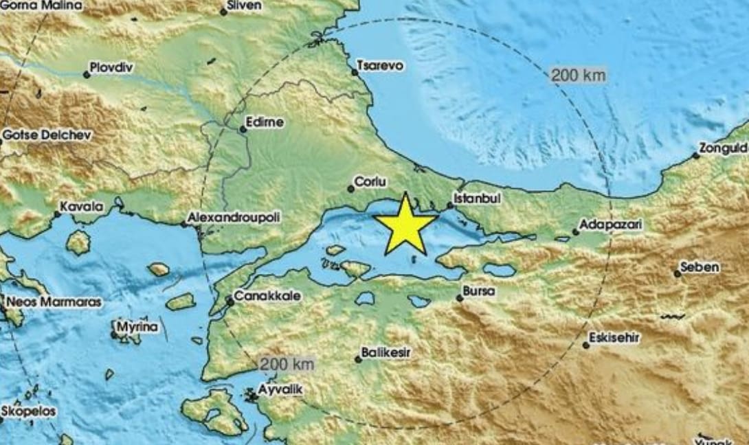 Νέος μετασεισμός 4,3 Ρίχτερ στην Κωνσταντινούπολη
